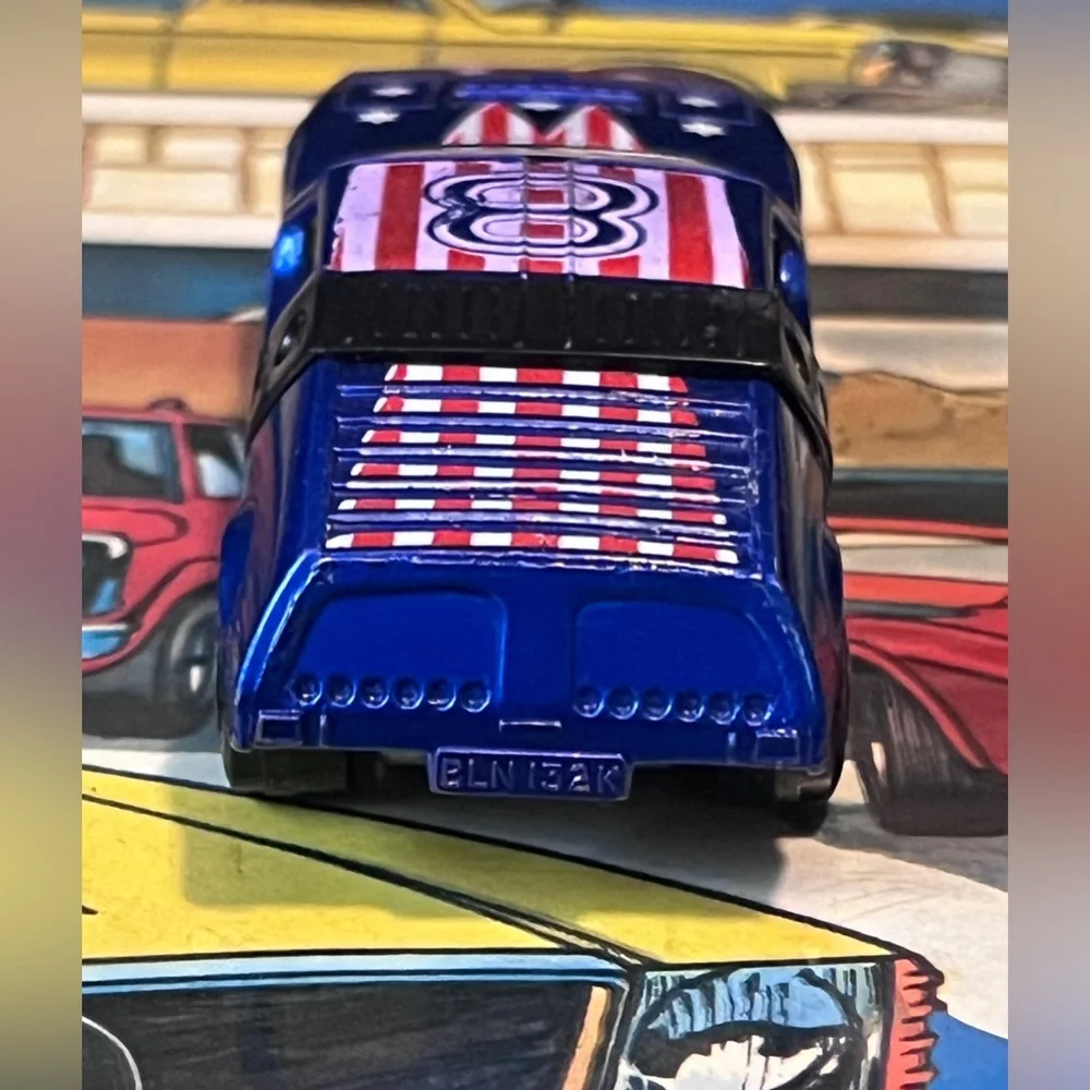 Vintage Matchbox Superfast No 41 Siva Spyder 8 1972 Lesney Blue Stars & Stripes